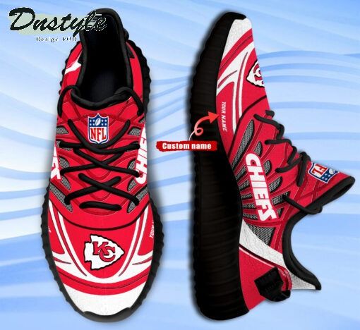 Kansas City Chiefs NFL Personalized Yeezy Boost Sneakers