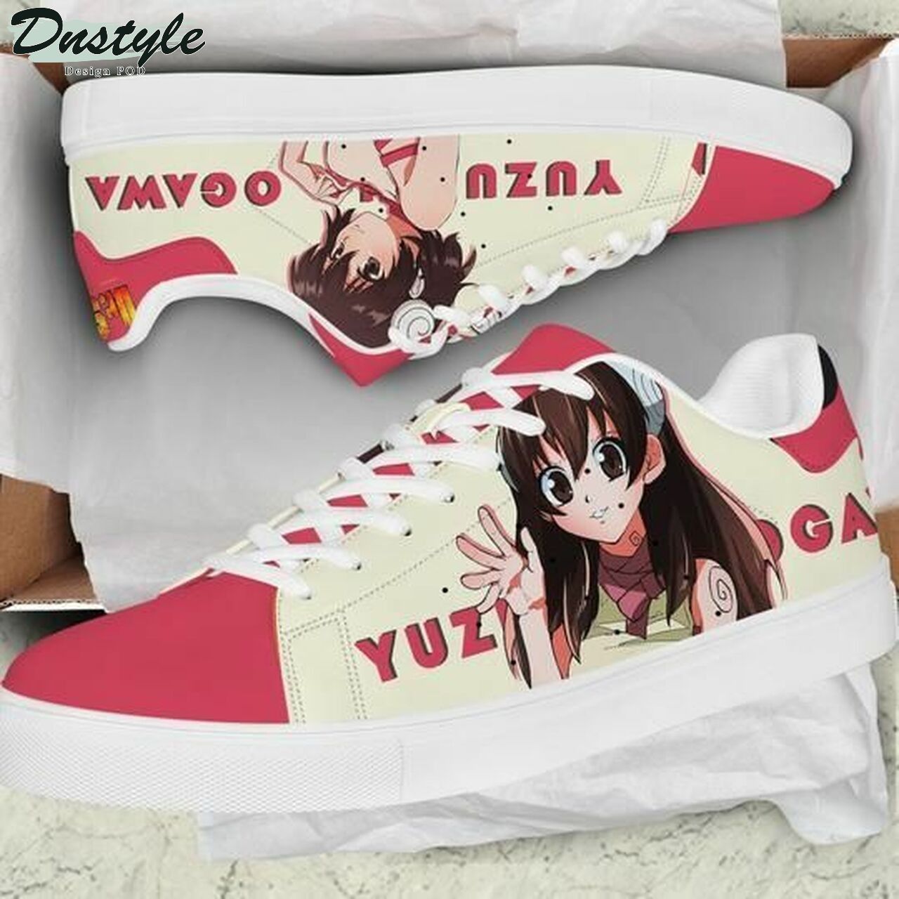 Yuzuriha ogawa dr stone stan smith low top skate shoes