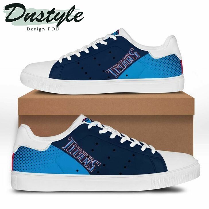 Tennessee Titans NFL stan smith low top skate shoes