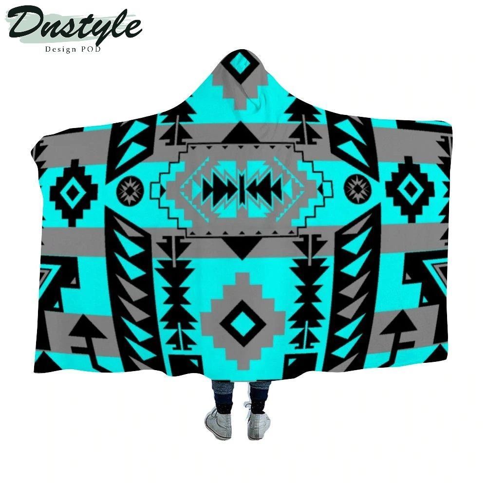 Chiefs Mountain Sky Hooded Blanket