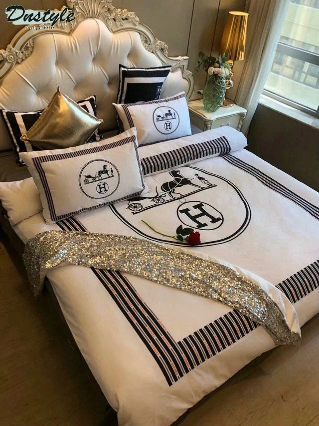 Hermes Paris luxury brand type 11 hm bedding sets quilt sets duvet cover bedroom sets