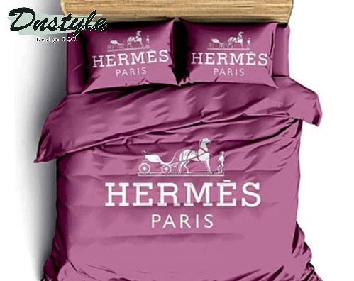 Hermes Paris 03 bedding sets quilt sets duvet cover bedroom luxury brand