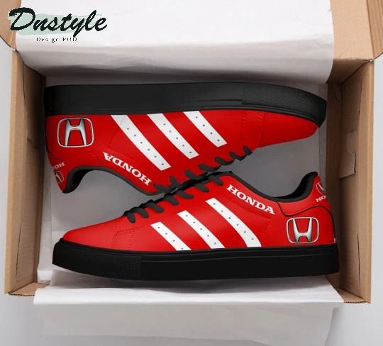 Honda red Stan Smith low top shoes