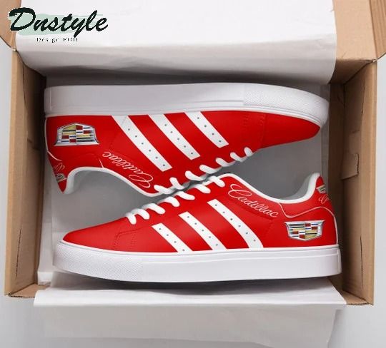 Cadillac red Stan Smith low top shoes