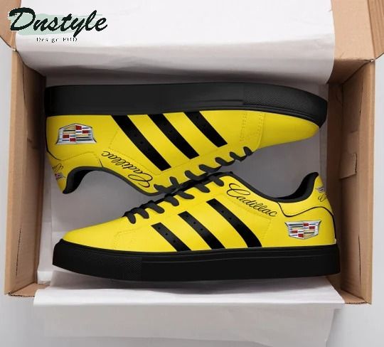 Cadillac yellow Stan Smith low top shoes