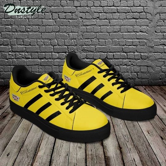 Cadillac yellow Stan Smith low top shoes