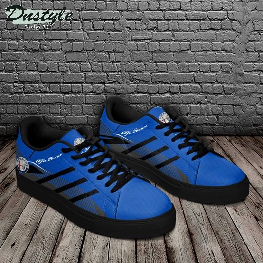Alfa Romeo blue Stan Smith low top shoes