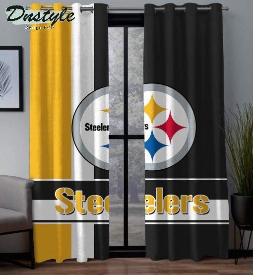 Pittsburgh Steelers NFL Window Curtains