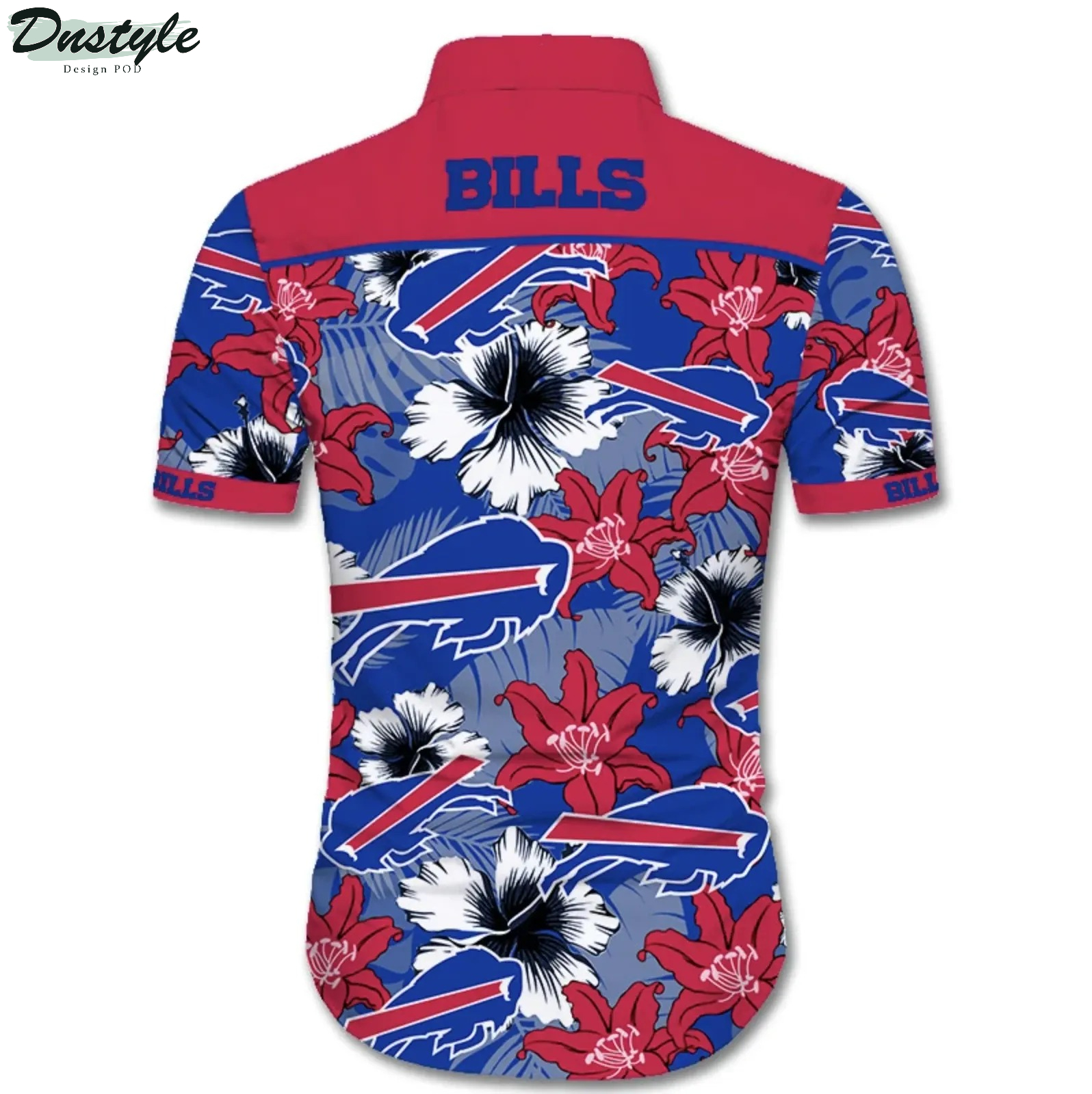 Buffalo BIlls NFL Tropical Flower Hawaiian Shirt