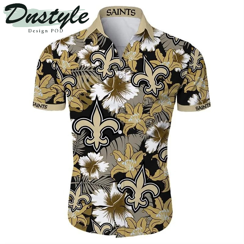 New Orleans Saints NFL Tropical Hawaiian Shirt