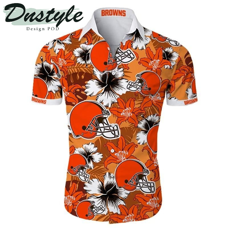 Cleveland Browns NFL Tropical Hawaiian Shirt