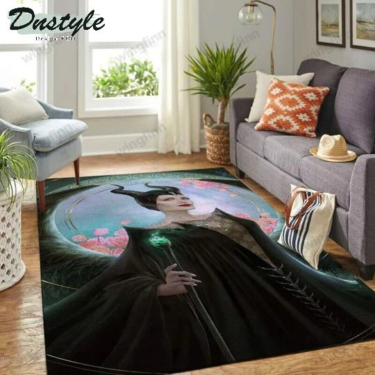 Maleficent Angela Jolie Living Room Area Rug