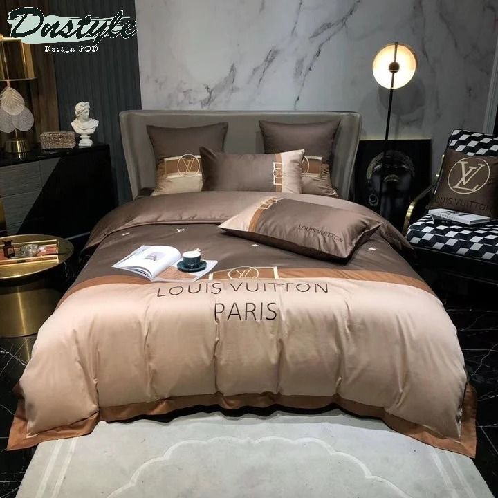 Louis Vuitton type 37 high-end bedding set duvet cover