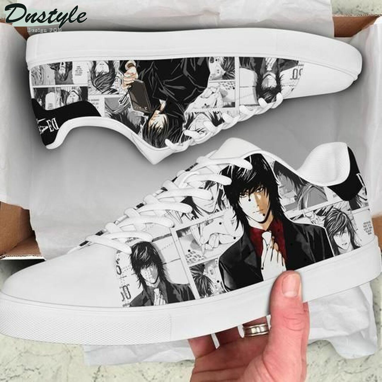 Teru mikami death note stan smith low top skate shoes