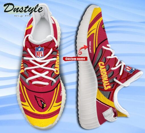 Arizona Cardinals NFL Personalized Yeezy Boost Sneakers