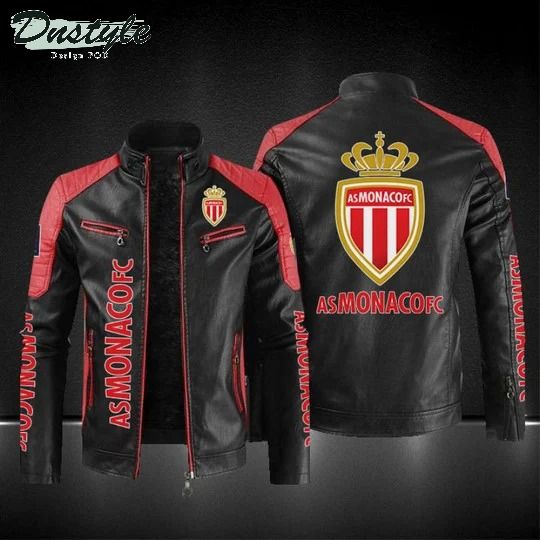 AS Monaco leather jacket