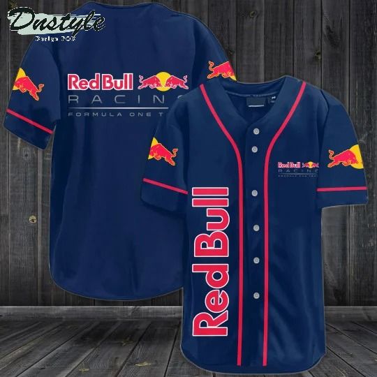 Redbull racing f1 team baseball jersey