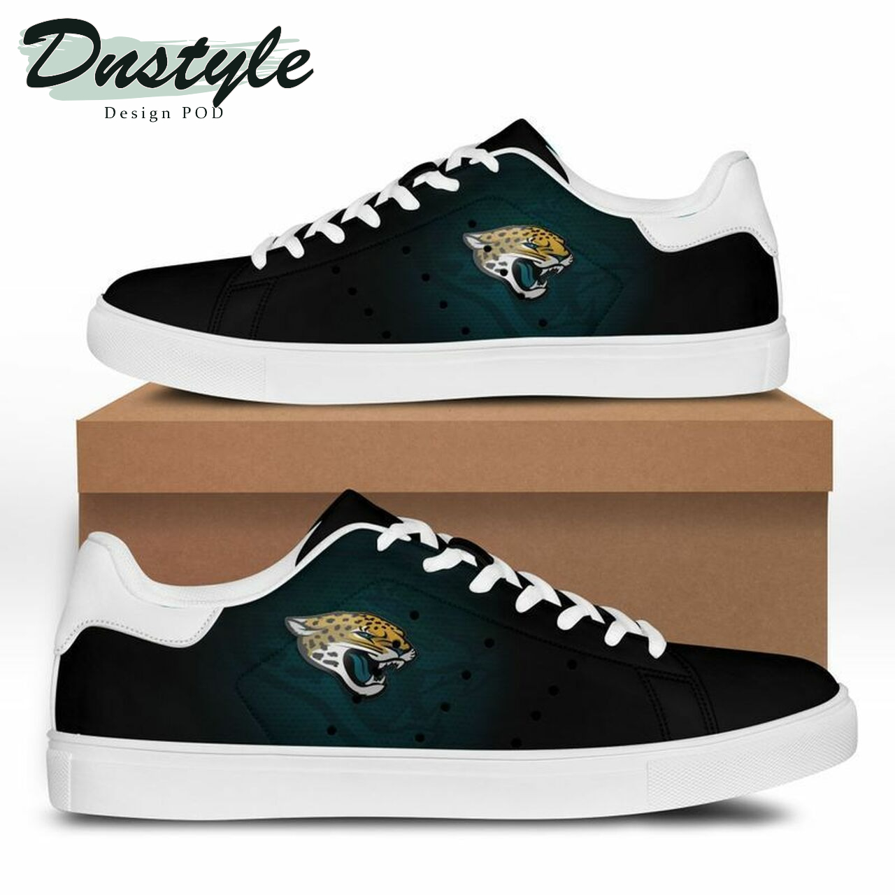 NFL jacksonville jaguars stan smith low top skate shoes