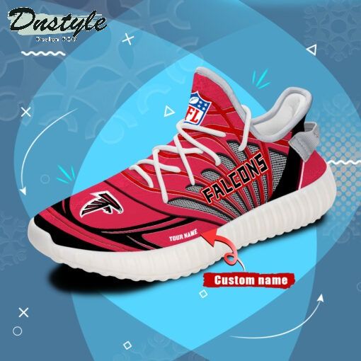 Atlanta Falcons NFL Personalized Yeezy Boost Sneakers