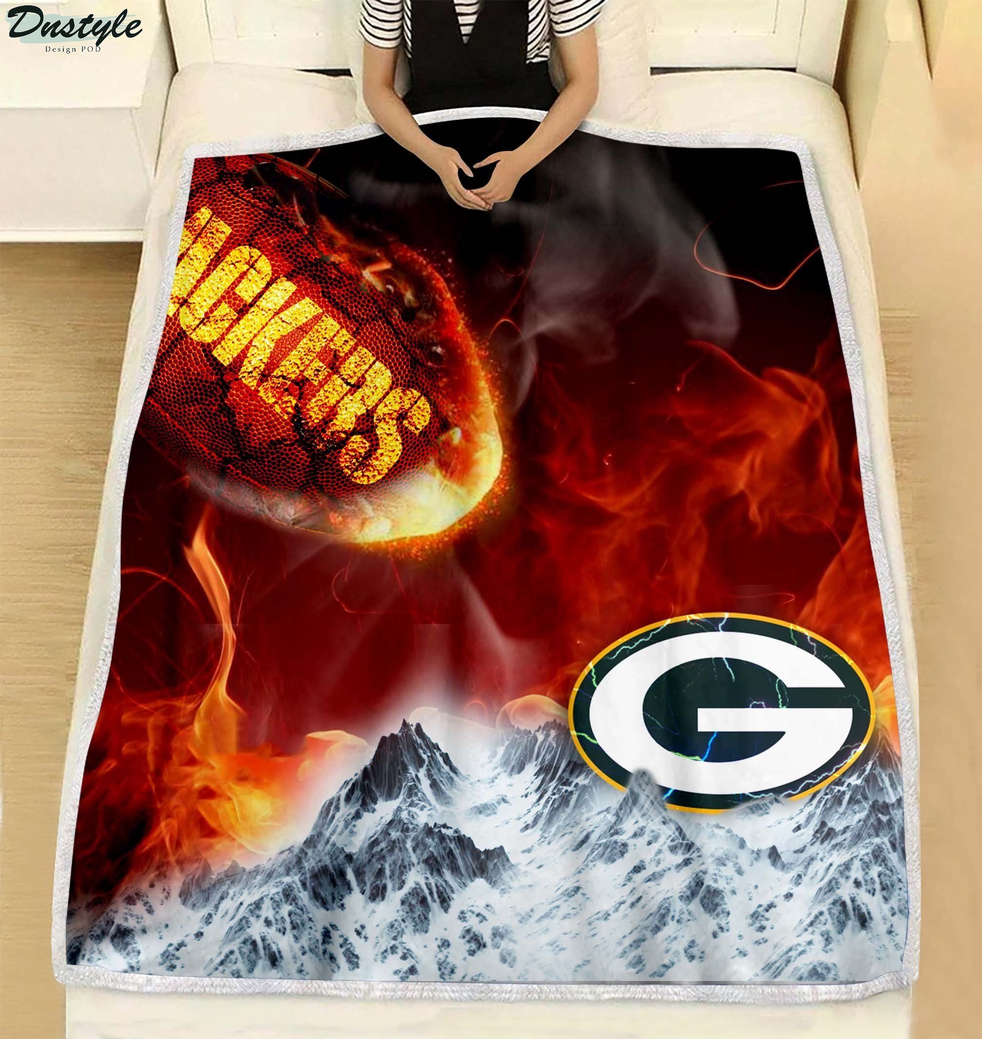 NFL Green Bay Packers Break Out To Rise Up Blanket