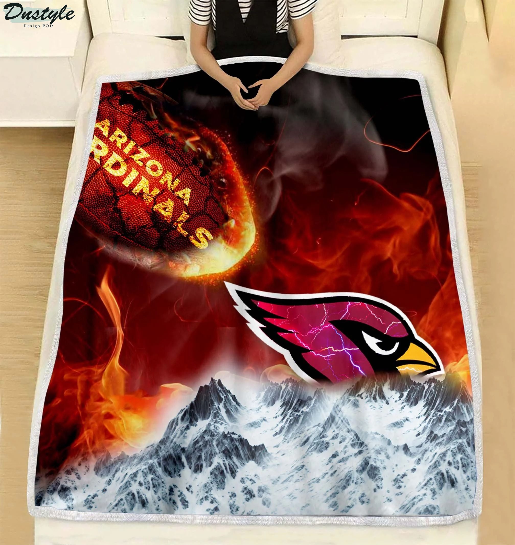 NFL Arizona Cardinals Break Out To Rise Up Blanket