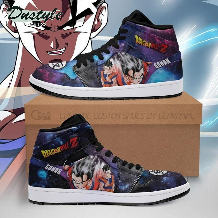 Gohan Dragon Ball Z Anime Air Jordan High Sneaker