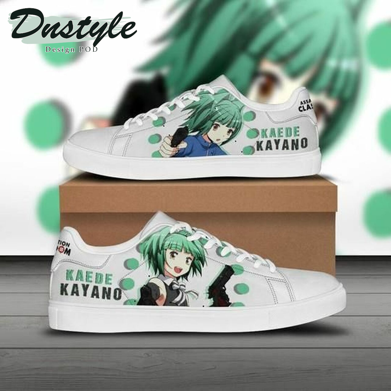 NFL kaede kayano assassination classroom stan smith low top skate shoes