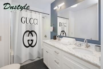 Gucci Gc Type 2 Bathroom Mat Shower Curtain
