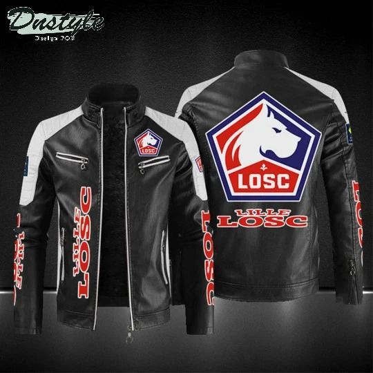 LOSC Lille leather jacket