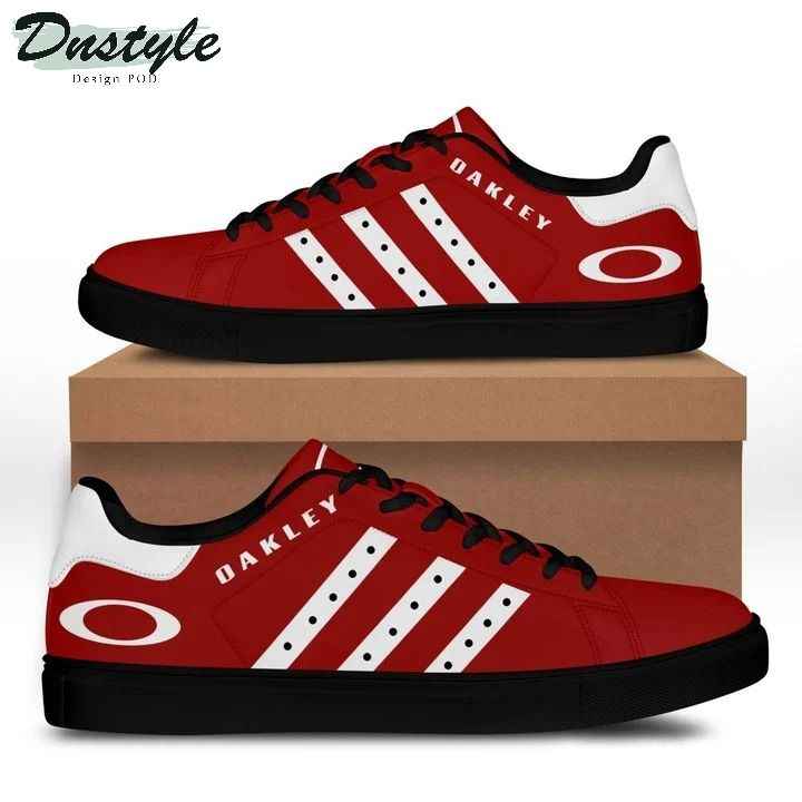 Oakley red stan smith low top shoes