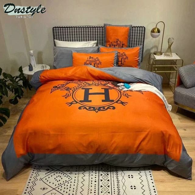 Hermes Paris bedding 107 3d printed bedding sets quilt sets duvet cover luxury brand