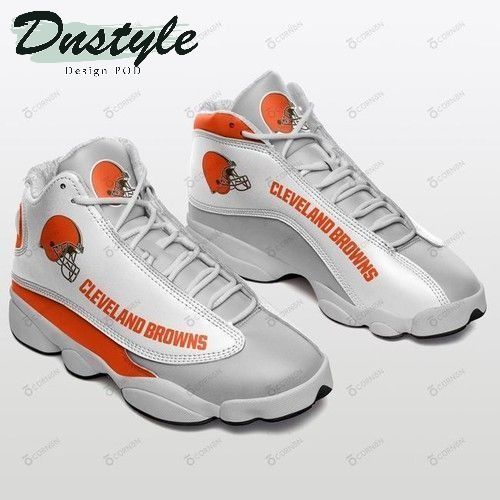 Personalized Cleveland Browns Air Jordan 13 Sneakers