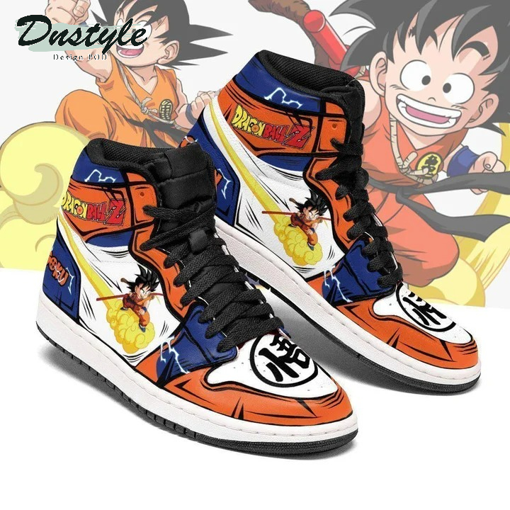 Kintoun Goku Flying Nimbus Dragon Ball Air Jordan High Sneaker