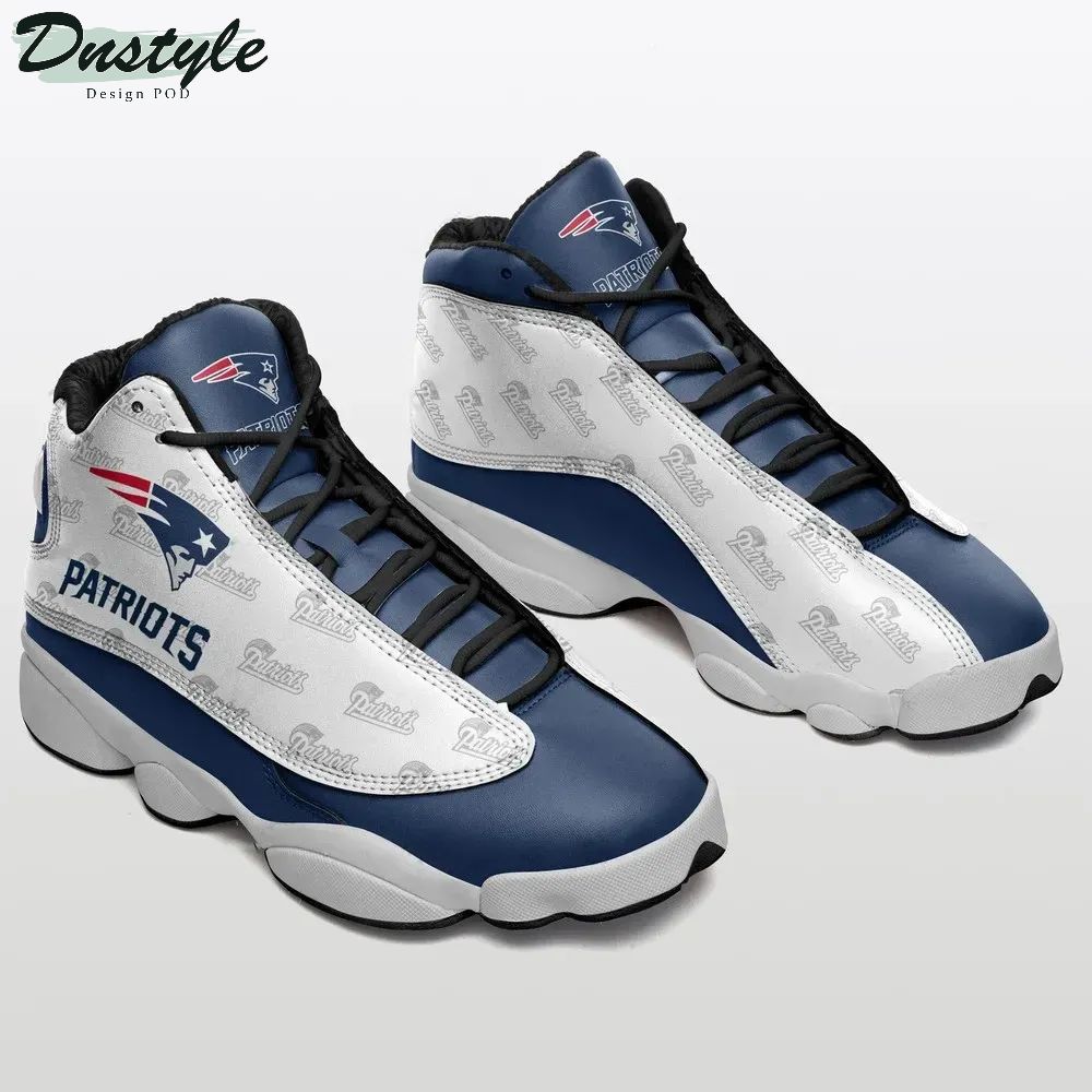 NFL New England Patriots Football Air Jordan 13 Sneakers