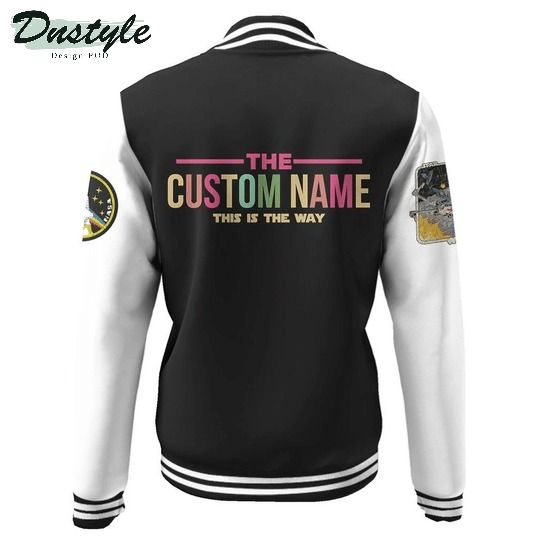 Star wars stormtrooper custom name baseball jacket