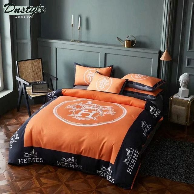 Hermes Paris bedding 134 3d printed bedding sets quilt sets duvet cover luxury brand