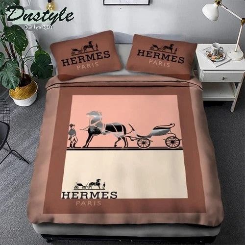 Hermes Paris 18 bedding sets quilt sets duvet cover bedroom luxury brand