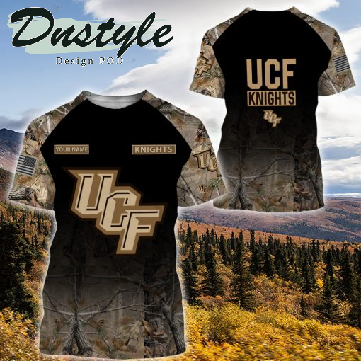 UCF Knights NCAA Hunting Camo Personalized 3d Hoodie