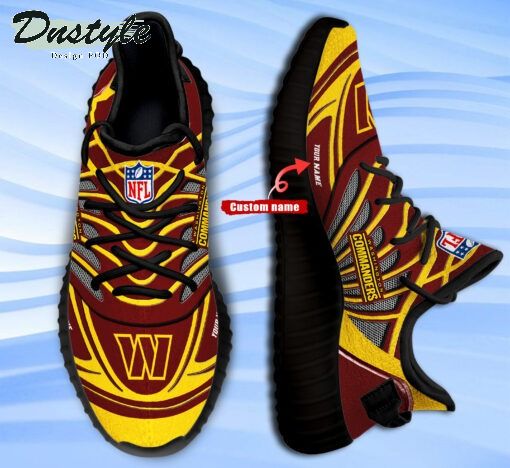 Washington Commanders NFL Personalized Yeezy Boost Sneakers