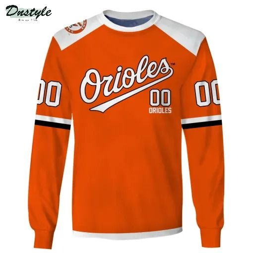 Personalized Baltimore Orioles MLB 3D Full Printing Hoodie