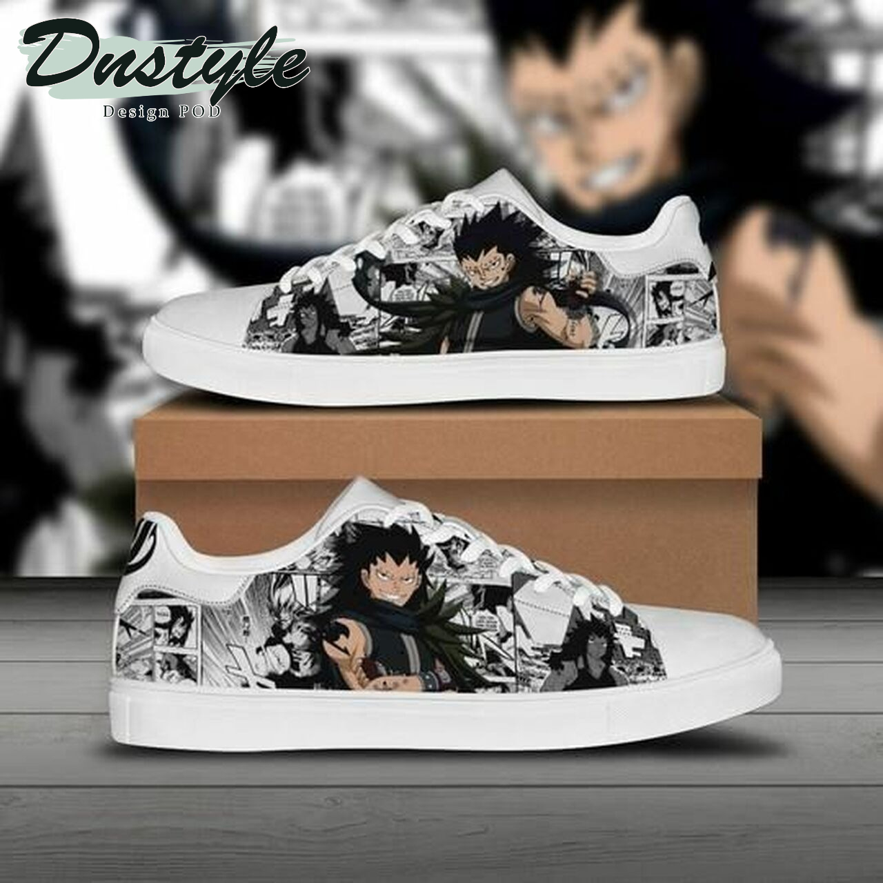 NFL gajeel redfox fairy tail stan smith low top skate shoes