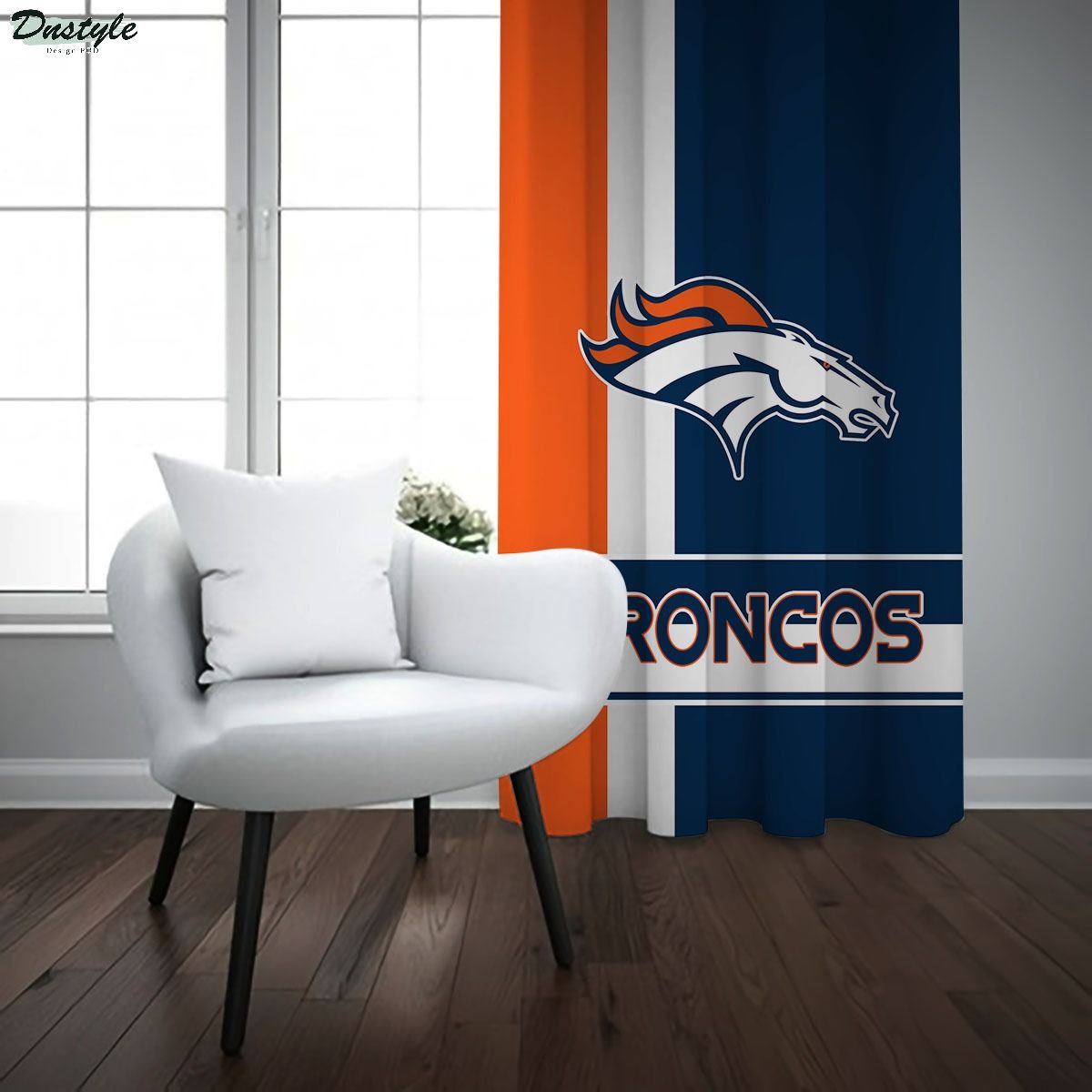 Denver Broncos NFL Window Curtains