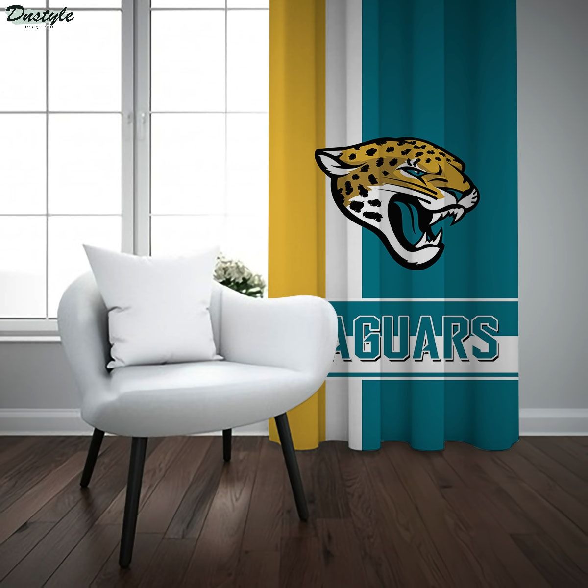 Jacksonville Jaguars NFL Window Curtains