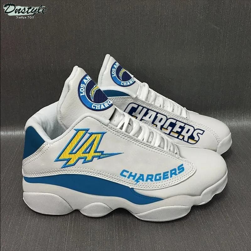 NFL Los Angeles Chargers football team form Air Jordan 13 Sneakers