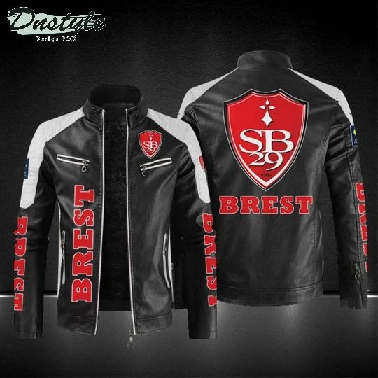 Stade Brestois leather jacket