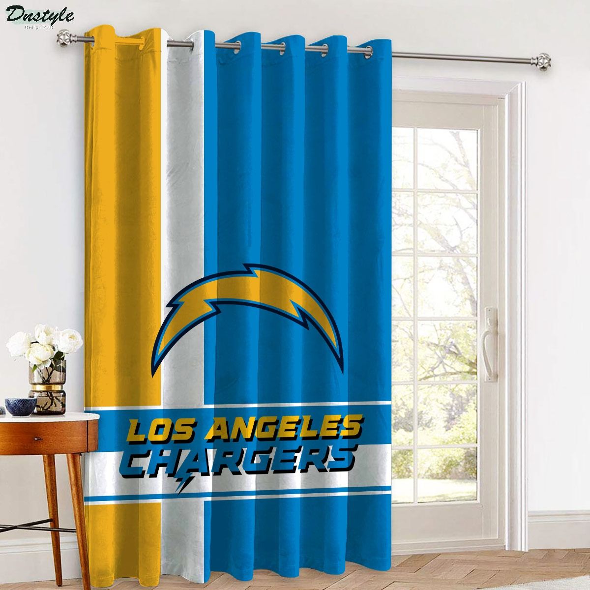 San Diego Chargers NFL Window Curtains