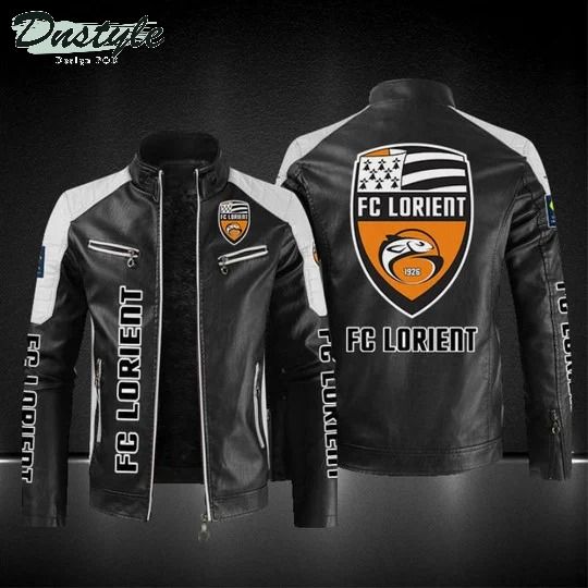 FC Lorient leather jacket