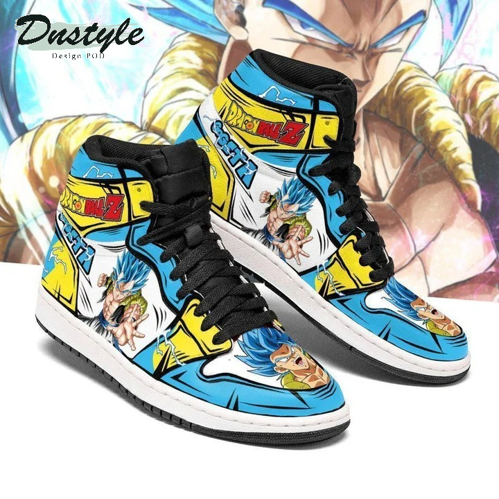 Gogeta Dragon Ball Air Jordan High Sneaker