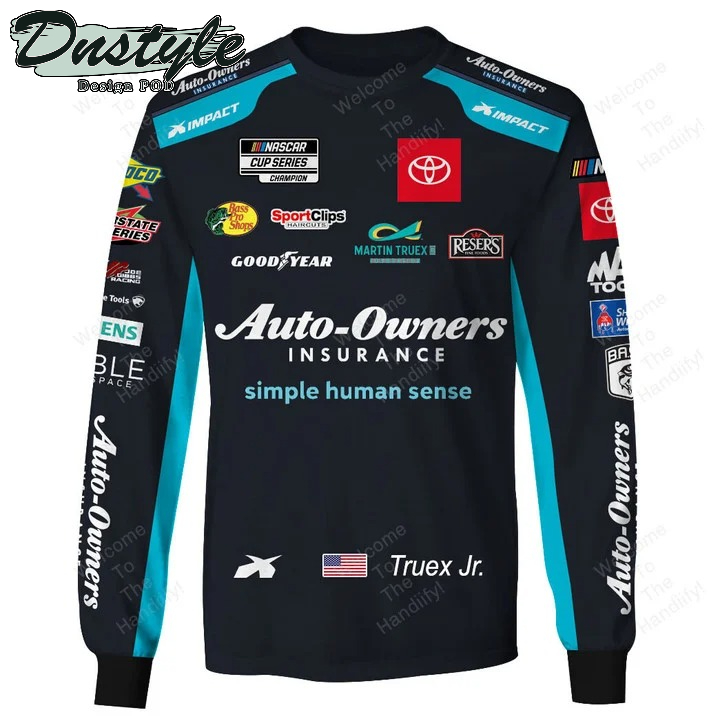 Martin Truex Jr. Auto-Owners Insurance Racing Trd Impact All Over Print 3D Hoodie