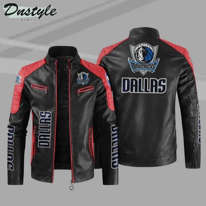 Dallas Mavericks NBA Sport Leather Jacket